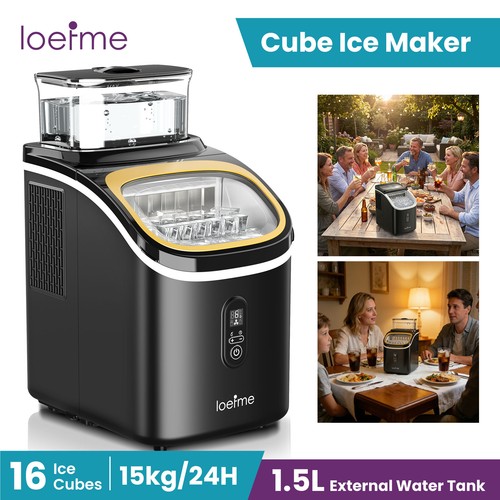 Ice maker 15kg 24hrs - ice, 15kg/24hrs