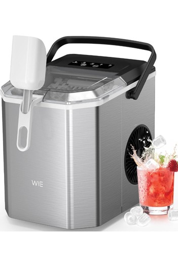 Stainless steel ice maker - ice,